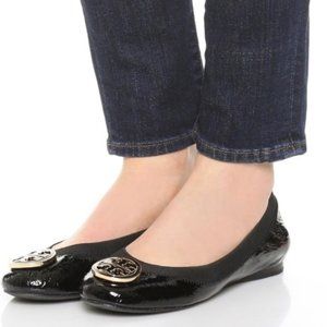 Tory Burch Caroline Ballet Flat (Patent Leather)